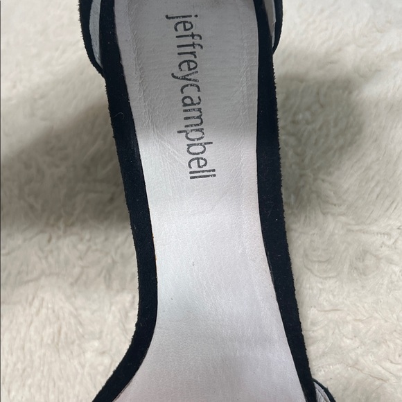 Jeffrey Campbell Lindsay Black Suede Heels – Size 7 (EUC) - Picture 9 of 13